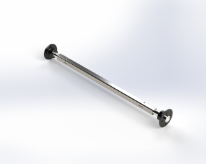 Akseli napoineen 1,5 m – kevyt perävaunu, lavamalli 13